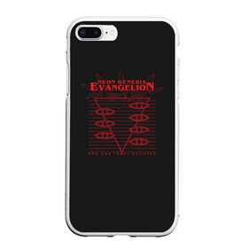 Чехол для iPhone 7Plus/8 Plus матовый с принтом Evangelion Neon Genesis в Санкт-Петербурге, Силикон | Область печати: задняя сторона чехла, без боковых панелей | eva | eva 00 | eva 01 | eva 02 | evangelion | rei | rei ayanami | shinji ikari | аска | ева | ева 02 | евангелион