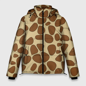 Мужская зимняя куртка 3D с принтом Шкура жирафа в Санкт-Петербурге, верх — 100% полиэстер; подкладка — 100% полиэстер; утеплитель — 100% полиэстер | длина ниже бедра, свободный силуэт Оверсайз. Есть воротник-стойка, отстегивающийся капюшон и ветрозащитная планка. 

Боковые карманы с листочкой на кнопках и внутренний карман на молнии. | abstract | animal | decoration | decorative | design | fabric | fur | giraffe | illustration | nature | pattern | print | safari | skin | textile | texture | wallpaper | wild | wildlife | африка | джунглиfashion | животные | жираф | природа | сафари | тек