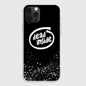 Чехол для iPhone 12 Pro Max с принтом DEAD INSIDE в Санкт-Петербурге, Силикон |  | Тематика изображения на принте: dead inside | dont open | гуль | дед инсайт | дединсайт | дэд инсайт | дэдинсайт | интроверт | кен канеки | мертв внутри | мертвый внутри