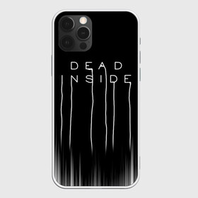 Чехол для iPhone 12 Pro Max с принтом DEAD INSIDE | DEATH STRANDING в Санкт-Петербурге, Силикон |  | dead inside | dont open | гуль | дед инсайт | дединсайт | дэд инсайт | дэдинсайт | интроверт | кен канеки | мертв внутри | мертвый внутри