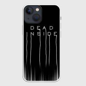 Чехол для iPhone 13 mini с принтом DEAD INSIDE | DEATH STRANDING в Санкт-Петербурге,  |  | dead inside | dont open | гуль | дед инсайт | дединсайт | дэд инсайт | дэдинсайт | интроверт | кен канеки | мертв внутри | мертвый внутри