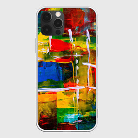 Чехол для iPhone 12 Pro с принтом КРАСКИ в Санкт-Петербурге, силикон | область печати: задняя сторона чехла, без боковых панелей | абстракция | краски | молодежное | неформальное | пестрое | цветное