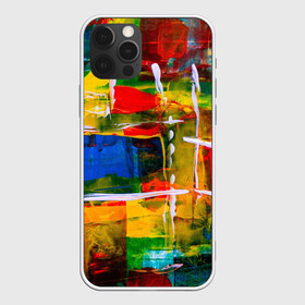 Чехол для iPhone 12 Pro Max с принтом КРАСКИ в Санкт-Петербурге, Силикон |  | абстракция | краски | молодежное | неформальное | пестрое | цветное