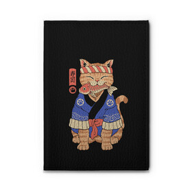 Обложка для автодокументов с принтом Суши Мастер в Санкт-Петербурге, натуральная кожа |  размер 19,9*13 см; внутри 4 больших “конверта” для документов и один маленький отдел — туда идеально встанут права | Тематика изображения на принте: cat | cats | japan | master | ninja | samurai | sushi | yakuza | катана | кот | котенок | коты | котэ | котята | кошка | мастер | ниндзя | самурай | суши | якудза | япония
