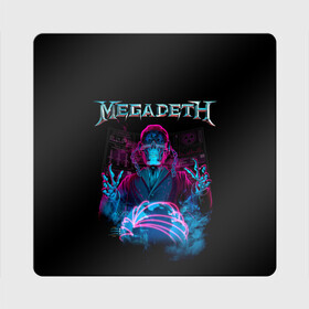 Магнит виниловый Квадрат с принтом MEGADETH в Санкт-Петербурге, полимерный материал с магнитным слоем | размер 9*9 см, закругленные углы | grange | hardcore | megadeth | metal | music | punk | rock | trash | usa | мастейн | мегадес | метал | музыка | панк | рок | трэш