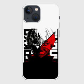 Чехол для iPhone 13 mini с принтом ТОКИЙСКИЙ ГУЛЬ в Санкт-Петербурге,  |  | anime | kaneki ken | manga | tokyo ghoul | аниме | джузо сузуя. | канеки кен | манга | манга гуля | перерождение | токийский гуль | токийском гуле