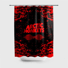 Штора 3D для ванной с принтом arctic monkeys в Санкт-Петербурге, 100% полиэстер | плотность материала — 100 г/м2. Стандартный размер — 146 см х 180 см. По верхнему краю — пластиковые люверсы для креплений. В комплекте 10 пластиковых колец | arctic monkeys | arctic monkeys live | do i wanna know | domino | domino records | full album | lyrics | mardy bum | whyd you only call me when youre high | арктические обезьяны | домино пластинки | полный альбом | тексты песен