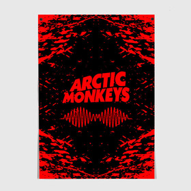 Постер с принтом arctic monkeys в Санкт-Петербурге, 100% бумага
 | бумага, плотность 150 мг. Матовая, но за счет высокого коэффициента гладкости имеет небольшой блеск и дает на свету блики, но в отличии от глянцевой бумаги не покрыта лаком | arctic monkeys | arctic monkeys live | do i wanna know | domino | domino records | full album | lyrics | mardy bum | whyd you only call me when youre high | арктические обезьяны | домино пластинки | полный альбом | тексты песен