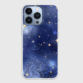 Чехол для iPhone 13 Pro с принтом Небо в стиле Стимпанк в Санкт-Петербурге,  |  | steampunk | tdrstpnk | астрономия | брутальный | викторианский | звезды | изобретатель | изобретения | космический | космос | крылья | механизм | механический | небо | рисунок | стиль | схема | чертеж