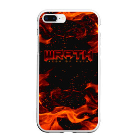 Чехол для iPhone 7Plus/8 Plus матовый с принтом WRATH: Aeon of Ruin FIRE в Санкт-Петербурге, Силикон | Область печати: задняя сторона чехла, без боковых панелей | 90 е | aeon of ruin | quake | tegunvteg | wrath | wrath: aeon of ruin | игра | компьютерная игра | монстры | огонь | пламя | ретро | реьро шутер | шутер