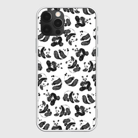 Чехол для iPhone 12 Pro Max с принтом Акварельные панды паттерн в Санкт-Петербурге, Силикон |  | art | black white | cute | funny panda | panda | pandas | pattern | watercolor | акварель | акварельный рисунок | арт | детский рисунок | маленькие панды | медведи | медвежата | милые панды | мишки | панда | пандочка | пандочки | узор