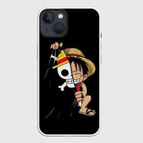 Чехол для iPhone 13 с принтом ONE PIECE ЛУФФИ  ЧЕРЕП СИМВОЛ в Санкт-Петербурге,  |  | anime | luffi | lufi | manga | one piece | samurai | wano ван пис | zoho | большой куш | ван пис | вон пис | зохо | корабль | луфи | луффи | манга | манки д. луффи | пират | самурай | уон пис