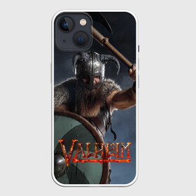 Чехол для iPhone 13 с принтом Viking Valheim в Санкт-Петербурге,  |  | fantasy | mmo | valheim | valve | валхейм | вальхейм | викинги | выживалка | игра | королевская битва | ммо | ролевая игра | фэнтази