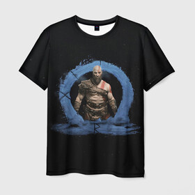 Мужская футболка 3D с принтом God of war Ragnarok в Санкт-Петербурге, 100% полиэфир | прямой крой, круглый вырез горловины, длина до линии бедер | gad of war | game | games | god of war | god of wor | ragnorok | бог войны | игра | игры | кратос | рагнорок