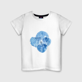 Детская футболка хлопок с принтом Обфускация видимого  в Санкт-Петербурге, 100% хлопок | круглый вырез горловины, полуприлегающий силуэт, длина до линии бедер | бабочка | иллюзия | листья | насекомое | нечто | рентген | цветок