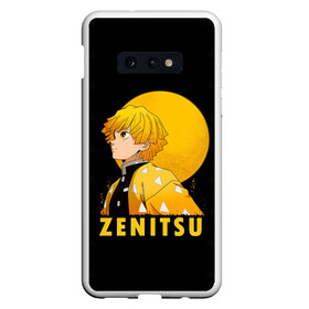 Чехол для Samsung S10E с принтом ZENITSU Kimetsu no Yaiba в Санкт-Петербурге, Силикон | Область печати: задняя сторона чехла, без боковых панелей | demon slayer | kamado | kimetsu no yaiba | nezuko | tanjiro | аниме | гию томиока | зеницу агацума | иноске хашибира | камадо | клинок | корзинная девочка | манга | музан кибуцуджи | незуко | рассекающий демонов | танджиро