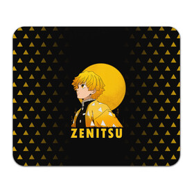 Коврик для мышки прямоугольный с принтом ZENITSU Kimetsu no Yaiba в Санкт-Петербурге, натуральный каучук | размер 230 х 185 мм; запечатка лицевой стороны | demon slayer | kamado | kimetsu no yaiba | nezuko | tanjiro | аниме | гию томиока | зеницу агацума | иноске хашибира | камадо | клинок | корзинная девочка | манга | музан кибуцуджи | незуко | рассекающий демонов | танджиро