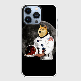 Чехол для iPhone 13 Pro с принтом Доги Космонавт в Санкт-Петербурге,  |  | doge | earth | mars | meme | moon | nasa | space | star | usa | америка | гагарин | доги | животные | звезда | земля | корги | космонавт | космос | луна | марс | мем | наса | планета | прикол | собака | сша | флаг