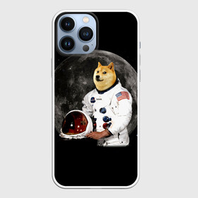 Чехол для iPhone 13 Pro Max с принтом Доги Космонавт в Санкт-Петербурге,  |  | doge | earth | mars | meme | moon | nasa | space | star | usa | америка | гагарин | доги | животные | звезда | земля | корги | космонавт | космос | луна | марс | мем | наса | планета | прикол | собака | сша | флаг