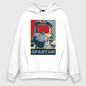 Мужское худи Oversize хлопок с принтом Spartan in da hood в Санкт-Петербурге, френч-терри — 70% хлопок, 30% полиэстер. Мягкий теплый начес внутри —100% хлопок | боковые карманы, эластичные манжеты и нижняя кромка, капюшон на магнитной кнопке | game | games | halo | heilo | master chif | spartan | игра | игры | ковенант | ковенанты | мастер чиф | спартанец | хало | хейло | хэйло