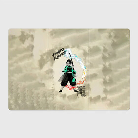 Магнитный плакат 3Х2 с принтом Tanjiro Kamado Kimetsu no Yaiba в Санкт-Петербурге, Полимерный материал с магнитным слоем | 6 деталей размером 9*9 см | demon slayer | kamado | kimetsu no yaiba | nezuko | tanjiro | аниме | гию томиока | зеницу агацума | иноске хашибира | камадо | клинок | корзинная девочка | манга | музан кибуцуджи | незуко | рассекающий демонов | танджиро