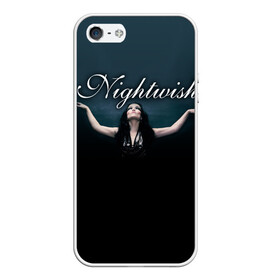 Чехол для iPhone 5/5S матовый с принтом Nightwish with Tarja в Санкт-Петербурге, Силикон | Область печати: задняя сторона чехла, без боковых панелей | nightwish | tarja | tarja turanen | turunen | найтвиш | тарья | тарья турунен | турунен