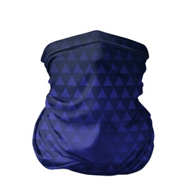 Бандана-труба 3D с принтом Blue abstract в Санкт-Петербурге, 100% полиэстер, ткань с особыми свойствами — Activecool | плотность 150‒180 г/м2; хорошо тянется, но сохраняет форму | Тематика изображения на принте: luxury | versace | vip | абстракция | версаче | вип | паттерн | роскошь | текстуры