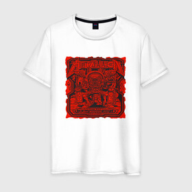 Мужская футболка хлопок с принтом METALLICA ROBOTIX в Санкт-Петербурге, 100% хлопок | прямой крой, круглый вырез горловины, длина до линии бедер, слегка спущенное плечо. | metallica | джеймс хэтфилд | кирк хэмметт | ларс ульрих | роберт трухильо