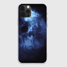 Чехол для iPhone 12 Pro Max с принтом Призрачный череп в Санкт-Петербурге, Силикон |  | дым | призрак | призрачный | скелет | туман | череп