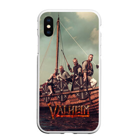 Чехол для iPhone XS Max матовый с принтом Valheim викинги в Санкт-Петербурге, Силикон | Область печати: задняя сторона чехла, без боковых панелей | fantasy | mmo | valheim | valve | валхейм | вальхейм | викинги | выживалка | игра | королевская битва | ммо | ролевая игра | фэнтази