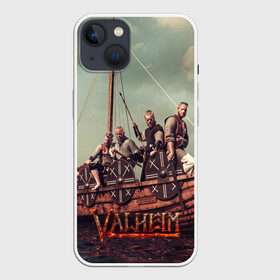 Чехол для iPhone 13 с принтом Valheim викинги в Санкт-Петербурге,  |  | fantasy | mmo | valheim | valve | валхейм | вальхейм | викинги | выживалка | игра | королевская битва | ммо | ролевая игра | фэнтази