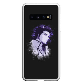 Чехол для Samsung Galaxy S10 с принтом Sosuke Aizen. Bleach в Санкт-Петербурге, Силикон | Область печати: задняя сторона чехла, без боковых панелей | 13 | bleach | hollow | shinigami | айзен | барраган | блич | бьякуя | гин | готей | гриммджоу | душ | зараки | исидо | ичибей | ичиго | ичимару | йоруичи | квинси | кенпачи | койот | король | кучики | мундо | нойтра