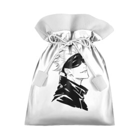 Подарочный 3D мешок с принтом Smile | Jujutsu kai в Санкт-Петербурге, 100% полиэстер | Размер: 29*39 см | anime | jujutsu kaisen | manga | sorcery fight | аниме | годжо сатору | итадори юдзи | магическая битва | манга