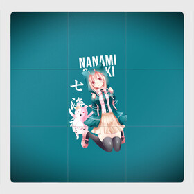Магнитный плакат 3Х3 с принтом Чиаки Нанами (Danganronpa 2) в Санкт-Петербурге, Полимерный материал с магнитным слоем | 9 деталей размером 9*9 см | Тематика изображения на принте: anime | chiaki nanami | danganronpa | danganronpa 2 | аниме | манга | чиаки нанами
