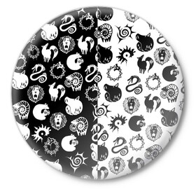Значок с принтом ЭМБЛЕМЫ МАГИЧЕСКАЯ БИТВА JK в Санкт-Петербурге,  металл | круглая форма, металлическая застежка в виде булавки | anime | japan | japanese | jujutsu | jujutsu kaisen | kaisen | sukuna | tattoo | аниме | двуликий призрак | иероглифы | инумаки | итадори | итадори юдзи | магическая битва | нобара | панда | рёмен | рёмен сукуна | сатору | сукуна