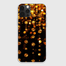 Чехол для iPhone 12 Pro Max с принтом GOLDEN RAIN в Санкт-Петербурге, Силикон |  | black | gold | деньги | золото | монеты | пестрое