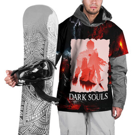 Накидка на куртку 3D с принтом DARKSOULS GAME в Санкт-Петербурге, 100% полиэстер |  | dark souls | darksouls | tegunvte | темные души