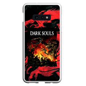 Чехол для Samsung S10E с принтом DARKSOULS | DRAGON AGE в Санкт-Петербурге, Силикон | Область печати: задняя сторона чехла, без боковых панелей | Тематика изображения на принте: dark souls | darksouls | tegunvte | темные души