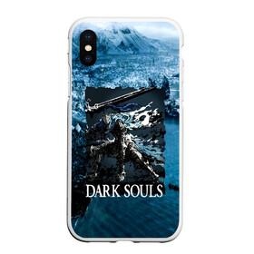 Чехол для iPhone XS Max матовый с принтом DARKSOULS | Project Dark в Санкт-Петербурге, Силикон | Область печати: задняя сторона чехла, без боковых панелей | Тематика изображения на принте: dark souls | darksouls | tegunvte | темные души