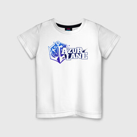 Детская футболка хлопок с принтом azur lane в Санкт-Петербурге, 100% хлопок | круглый вырез горловины, полуприлегающий силуэт, длина до линии бедер | anime | azur lane | girl | аниме | девушка | лазурный путь