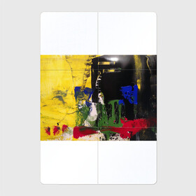 Магнитный плакат 2Х3 с принтом Мазок художника! в Санкт-Петербурге, Полимерный материал с магнитным слоем | 6 деталей размером 9*9 см | абстракция | картина | молодежное | пестрое | хайп