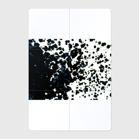 Магнитный плакат 2Х3 с принтом KUBIKI в Санкт-Петербурге, Полимерный материал с магнитным слоем | 6 деталей размером 9*9 см | bricks | абстракция | кубики | молодежное | пестрое | черно белое