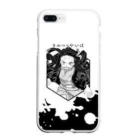 Чехол для iPhone 7Plus/8 Plus матовый с принтом Nezuko Kamado Kimetsu no Yaiba в Санкт-Петербурге, Силикон | Область печати: задняя сторона чехла, без боковых панелей | demon slayer | kamado | kimetsu no yaiba | nezuko | tanjiro | аниме | гию томиока | зеницу агацума | иноске хашибира | камадо | клинок | корзинная девочка | манга | музан кибуцуджи | незуко | рассекающий демонов | танджиро