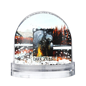 Снежный шар с принтом DARK SOULS NEW в Санкт-Петербурге, Пластик | Изображение внутри шара печатается на глянцевой фотобумаге с двух сторон | dark souls | darksouls | tegunvte | темные души