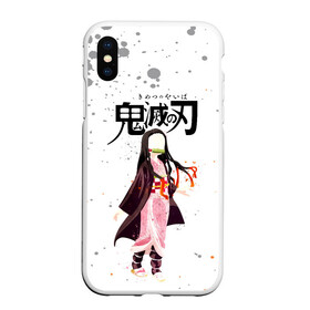 Чехол для iPhone XS Max матовый с принтом Nezuko Kamado Kimetsu no Yaiba в Санкт-Петербурге, Силикон | Область печати: задняя сторона чехла, без боковых панелей | demon slayer | kamado | kimetsu no yaiba | nezuko | tanjiro | аниме | гию томиока | зеницу агацума | иноске хашибира | камадо | клинок | корзинная девочка | манга | музан кибуцуджи | незуко | рассекающий демонов | танджиро