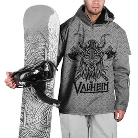 Накидка на куртку 3D с принтом Valheim Viking dark в Санкт-Петербурге, 100% полиэстер |  | Тематика изображения на принте: fantasy | mmo | valheim | valve | валхейм | вальхейм | викинги | выживалка | игра | королевская битва | ммо | ролевая игра | фэнтази