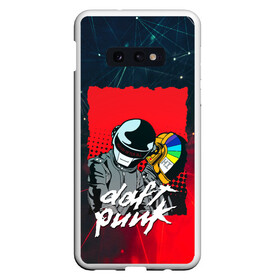 Чехол для Samsung S10E с принтом DAFT PUNK MUSIC в Санкт-Петербурге, Силикон | Область печати: задняя сторона чехла, без боковых панелей | by craig drake | daft punk | madeinkipish | thomas bangalter | дафт панк | маски | тома и ги мануэль