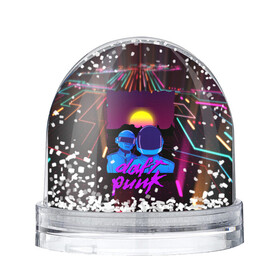 Снежный шар с принтом Daft Punk Electrix в Санкт-Петербурге, Пластик | Изображение внутри шара печатается на глянцевой фотобумаге с двух сторон | by craig drake | daft punk | madeinkipish | thomas bangalter | дафт панк | маски | тома и ги мануэль