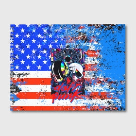 Альбом для рисования с принтом Daft Punk american dream в Санкт-Петербурге, 100% бумага
 | матовая бумага, плотность 200 мг. | by craig drake | daft punk | madeinkipish | thomas bangalter | дафт панк | маски | тома и ги мануэль