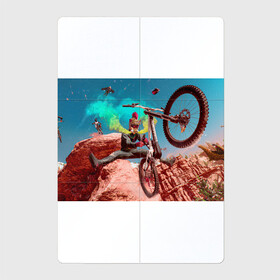 Магнитный плакат 2Х3 с принтом Riders Republic в Санкт-Петербурге, Полимерный материал с магнитным слоем | 6 деталей размером 9*9 см | riders republic | велосипед | гонки | игра | человек | экстрим
